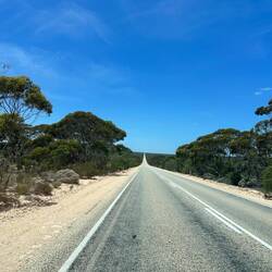 Laaaange gerade Straßen