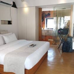 Our room at the bivou