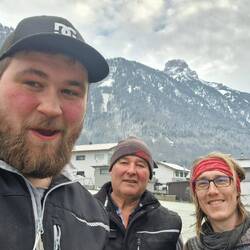 Flo, Josef und ich
