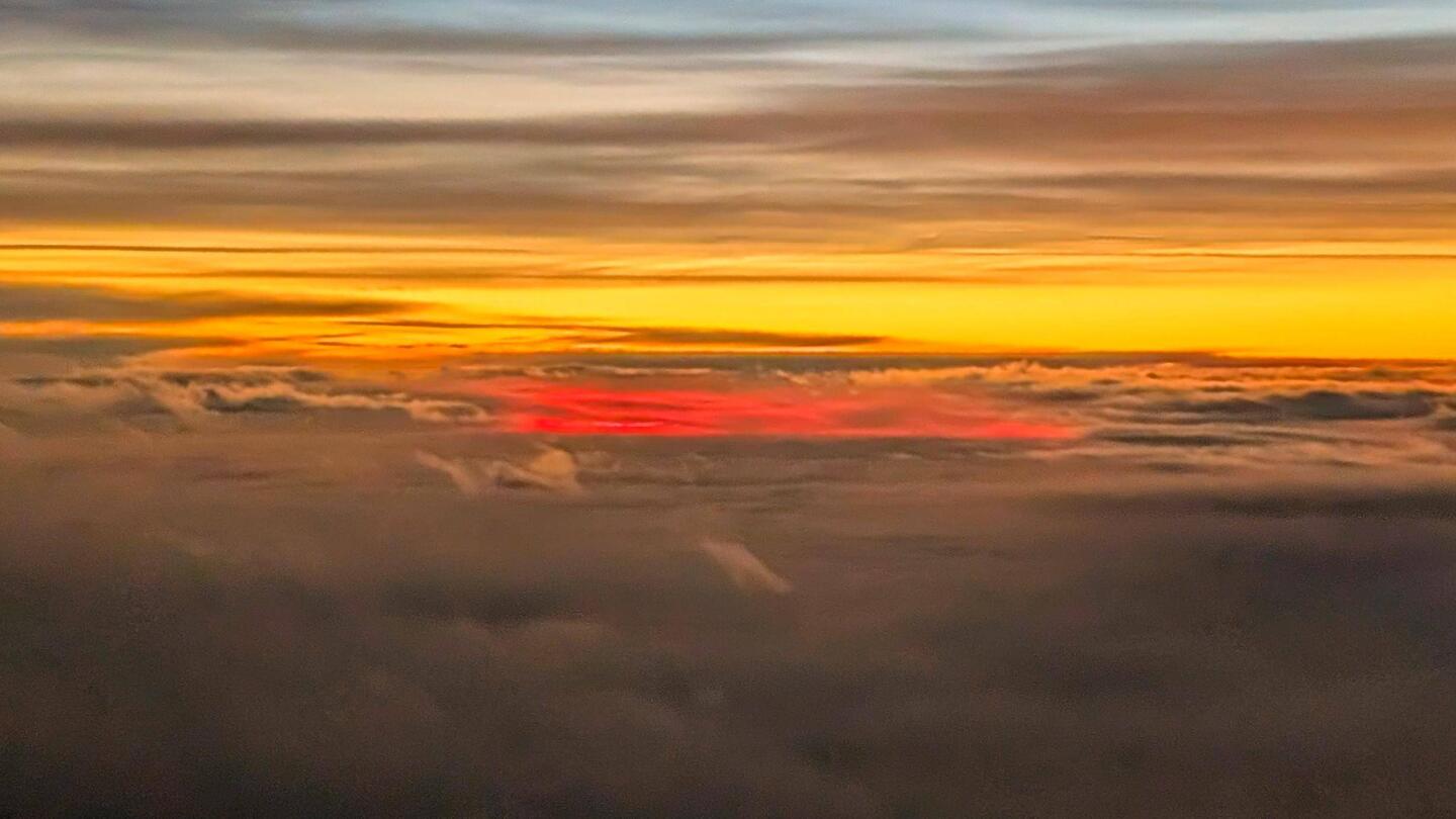 Sunset over Iceland