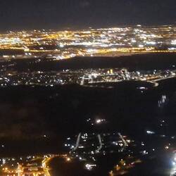 Anflug auf Madrid