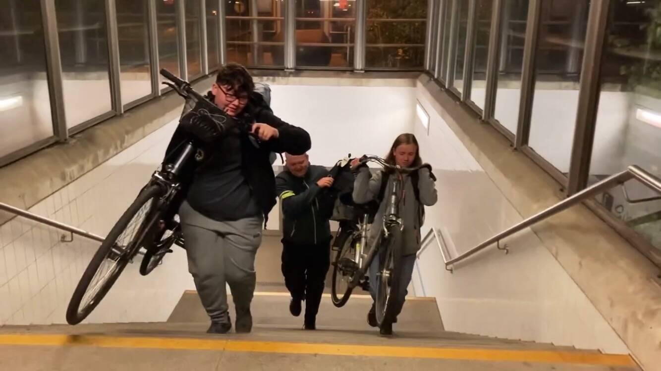 Irgendwie haben wir nie die Aufzüge genutzt?