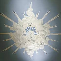 Kapuzinergruft ... ceiling detail from the Franz Joseph Vault — Vienna, Austria.