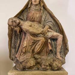 Kapuzinergruft ... Imperial Treasure at the Capuchin Monastery ... Pieta by P. Strudel — Vienna.