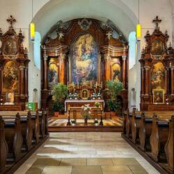 The Capuchin Church sits over the Imperial Crypt — Vienna, Austria.