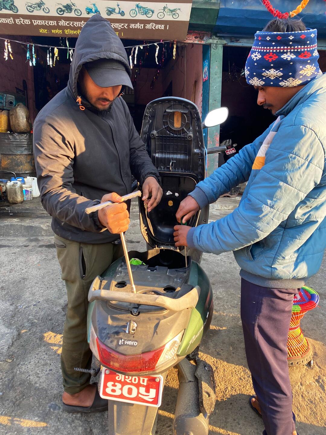 Die Rettung am Morgen