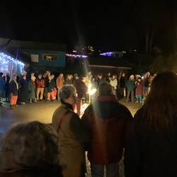 Weihnachtssingen am Fulford Harbour