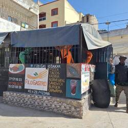 Restaurant Filo Gastro; hier treffen wir uns mit Freunden von Luisa