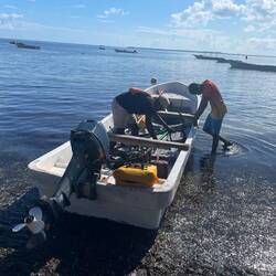 Ladungsicherung hat auch beim Bootstransport Priorität