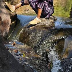 Hassan weiß sich immer gut in Scene zu setzen.