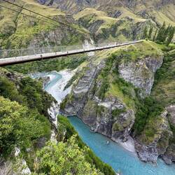 Bridge at the base camp that was solely built for bungee jumping