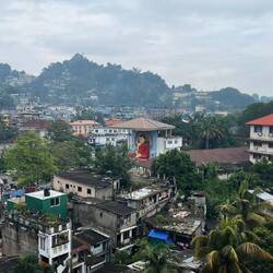 Blick über Kandy