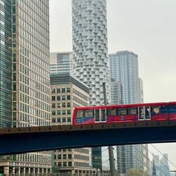 Arrivati a Canary Wharf