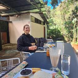 Ein Casado - typisches Essen in Costa Rica.