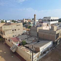Blick aus unserer Ferienwohnung