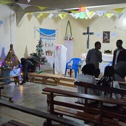 ... Und fand sich in der Kirche wieder