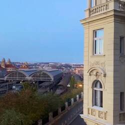 Aussicht von unserer Unterbringung