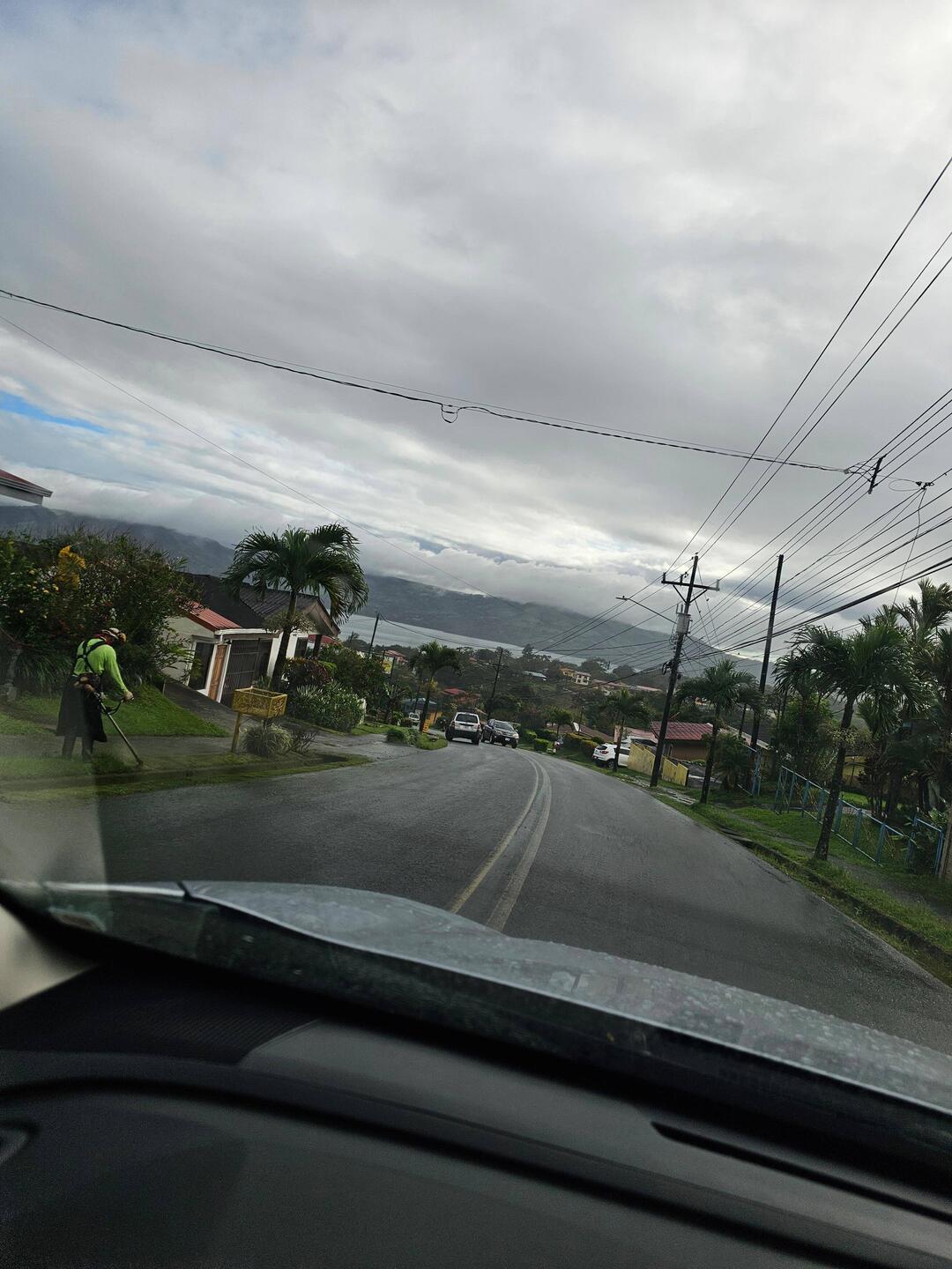 Blick auf den Arenal See