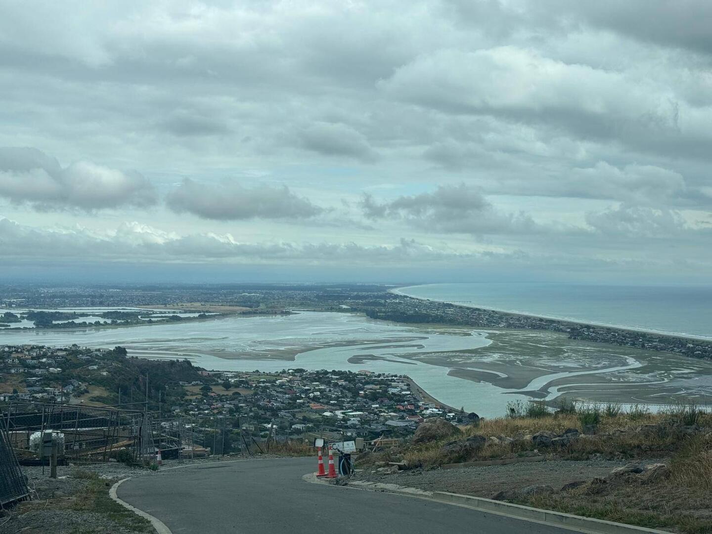 Blick auf Christchurch