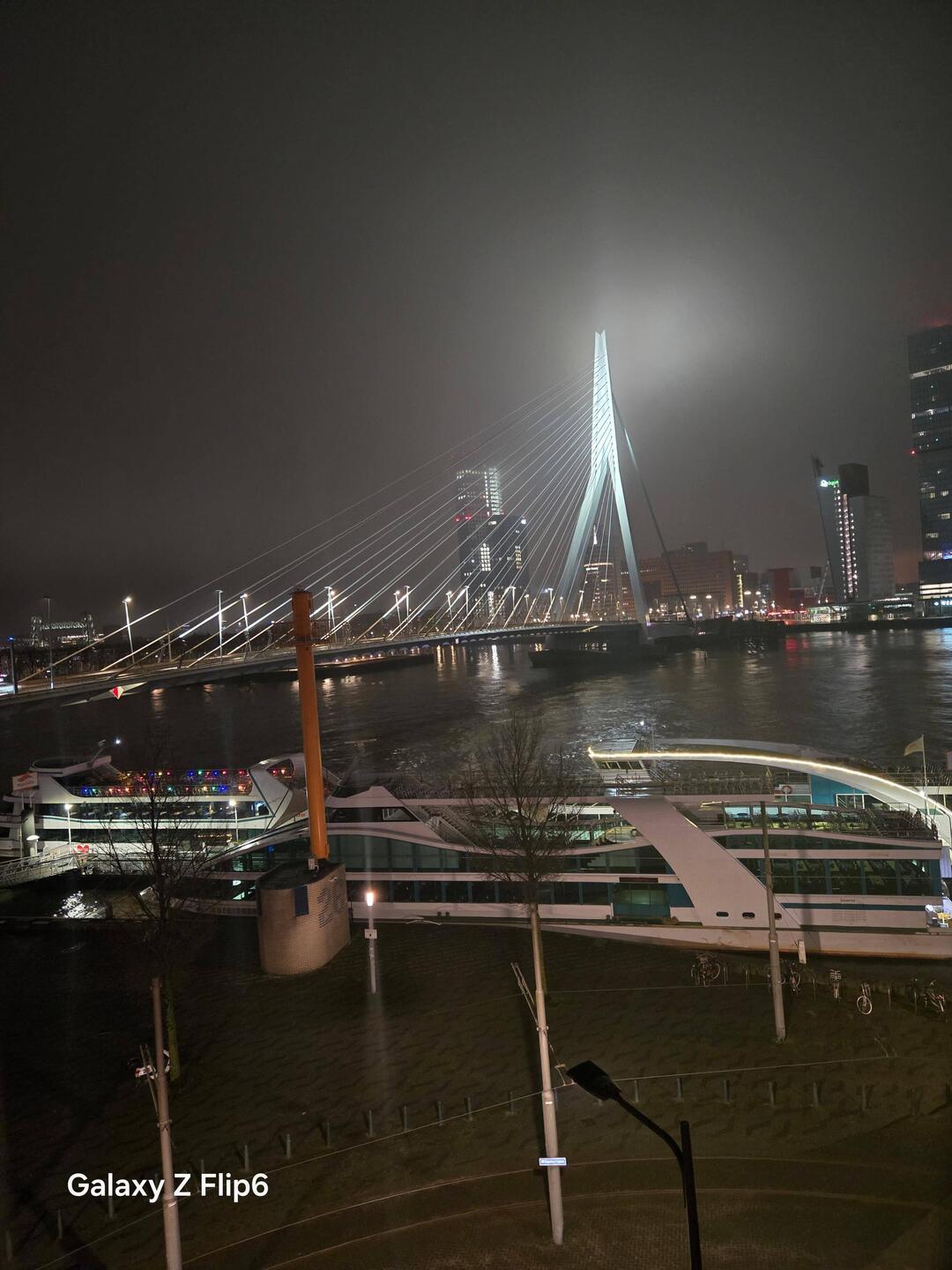 Rasmus bridge view from the hotel room