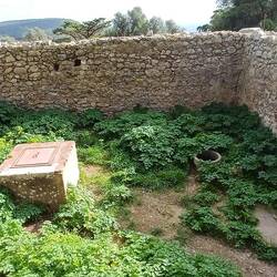 Treffpunkt der Bewohner in der Burg