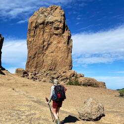 Roque Nublo - Bild ohne Touristen 😅