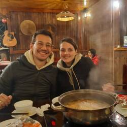 Hot Pot mit Giovanni und Laura