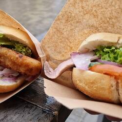 Wieder lecker Fischbrötchen