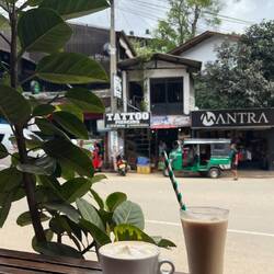 Blick vom BARISTA Café