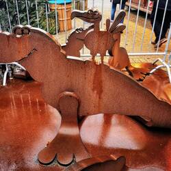 Eine der Hösti Robben