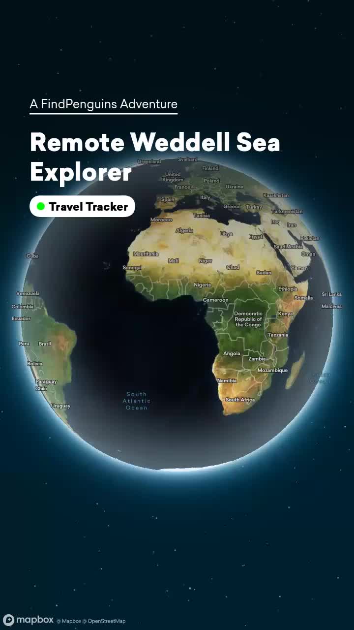 Preliminary itinerary video ... a new FindPenguins feature.