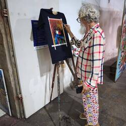 Künstler in der Casa da Cultura