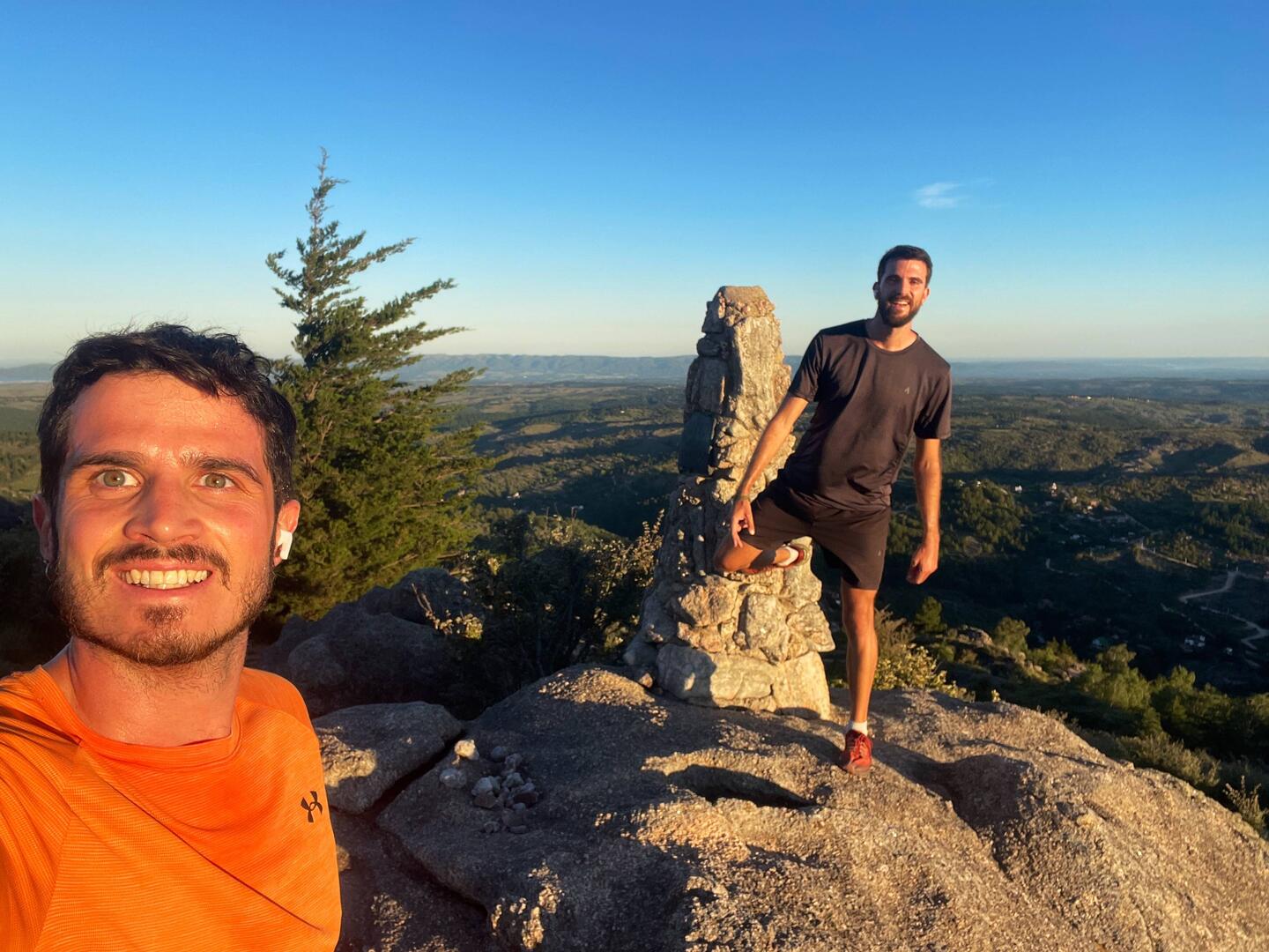 Running en el cerro Wank