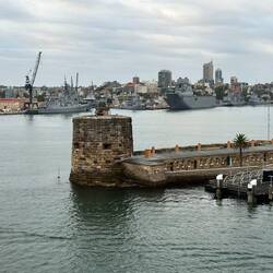 Fort Denison and Garden Island