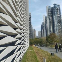 Exterior cladding detail