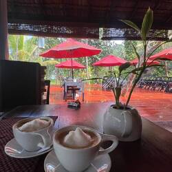 Cappuccino im Talalla Retreat