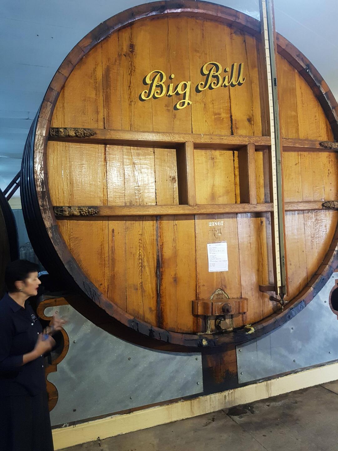 Fass von 1843 Fassungsvermögen 21867 Liter