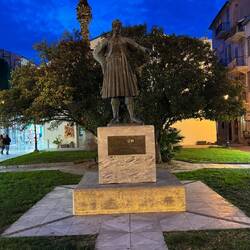 Die Statue von König Otto aus Bayern