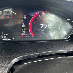 So many warning lights...