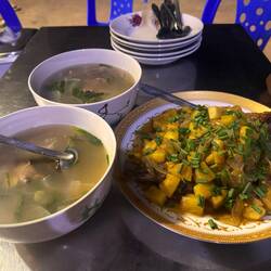 Abendessen bei Samnang