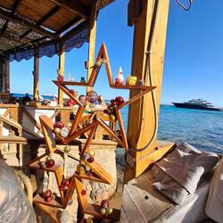 Und überall Weihnachtsdeko und Weihnachtsmusik.... WARUM???