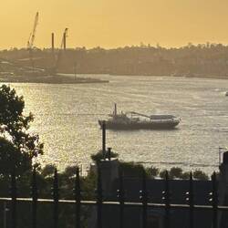 Und vis a vis der Darling Harbour