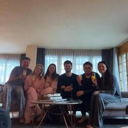 Christmas morning jammie's