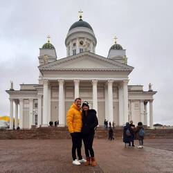 Der Dom zu Helsiniki ... und die zwei Grazien