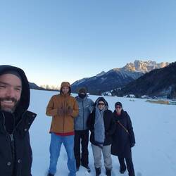 Curtindo a neve