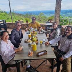 Das verdiente Essen nach der Exkursion