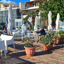 Bar Scirocco, hier lässt es sich aushalten