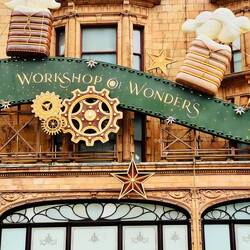 Atmosfera festiva (a pagamento) da Harrods