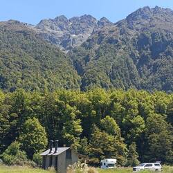 On est revenus au camping.