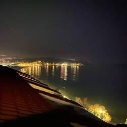 The view from our Presidential suite in Toulon